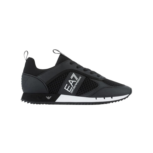 EA7 Emporio Armani Sneakers Sneakers Uomo in tessuto traspirante Nero - Francavilla Moda